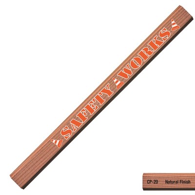 International Carpenter Pencil with Natural Finish